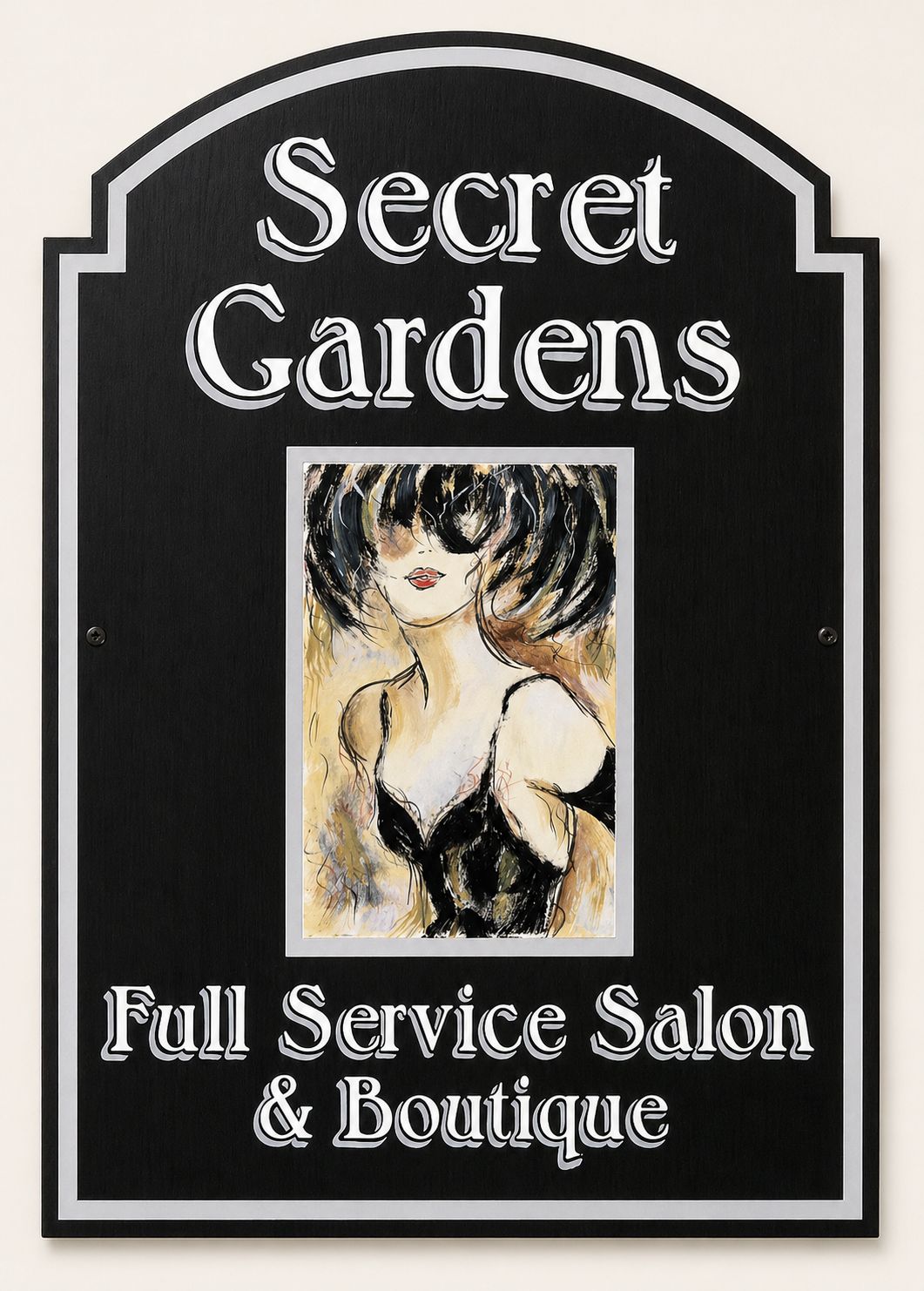 Secret Gardens Salon interior